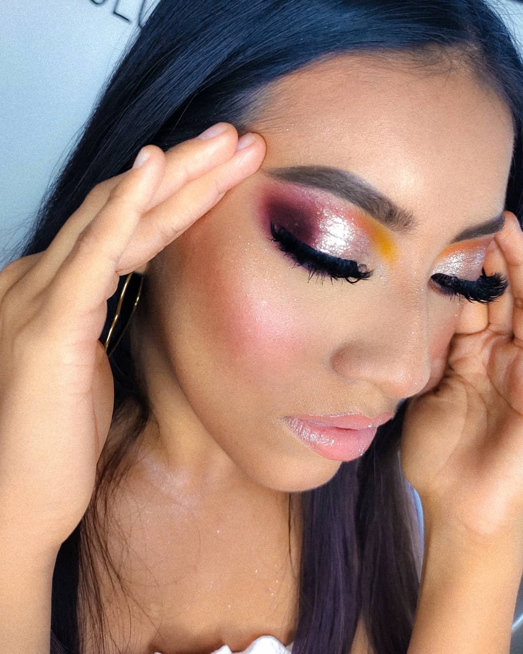 Maquillaje Colorido 💖 Sígueme para más inspiraciones 🤩  #makeup #makeuparti...