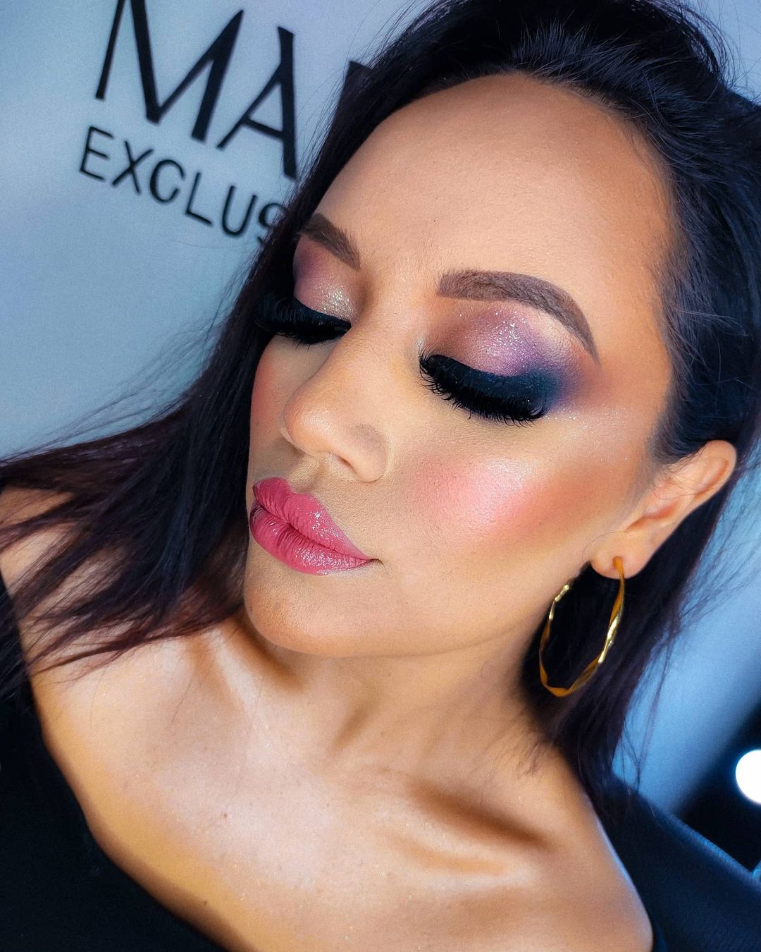 Hermosa 😍 @loreetoledo_13   #makeupartistmarletaguilar #makeup #maquillaje #...