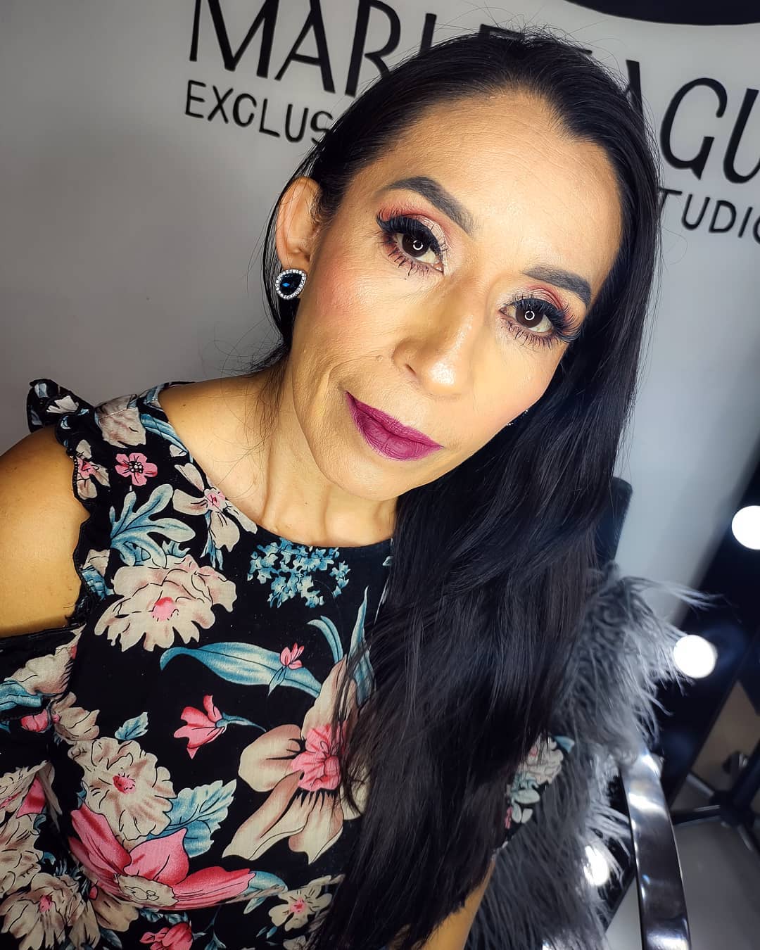 Hermosa Nuestra Clienta Saliendo de su Curso de Automaquillaje 😍💕   El Maqu...