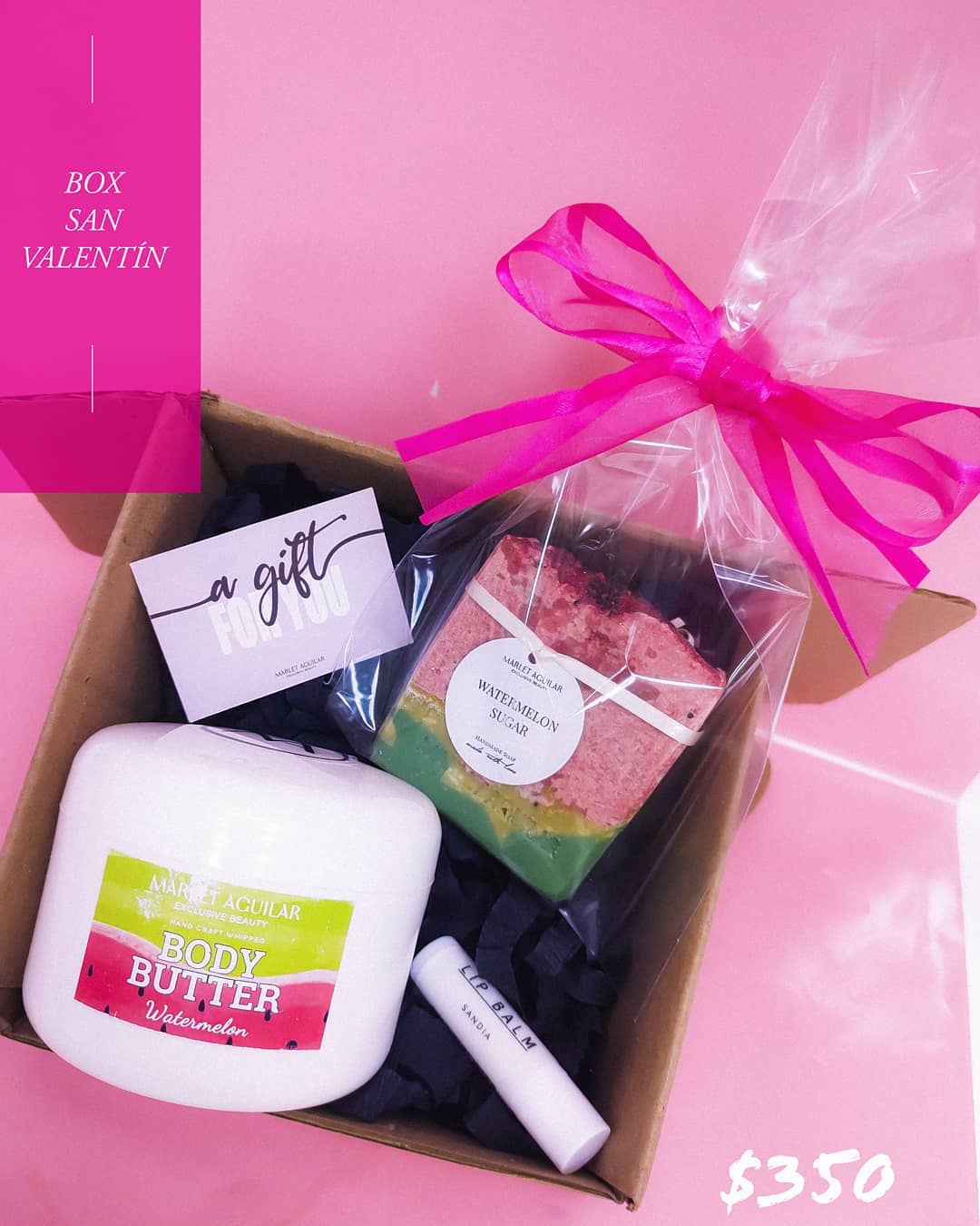 BOX SAN VALENTÍN WATERMELON❤️🍉  La delicia de nuestros productos en una sola...
