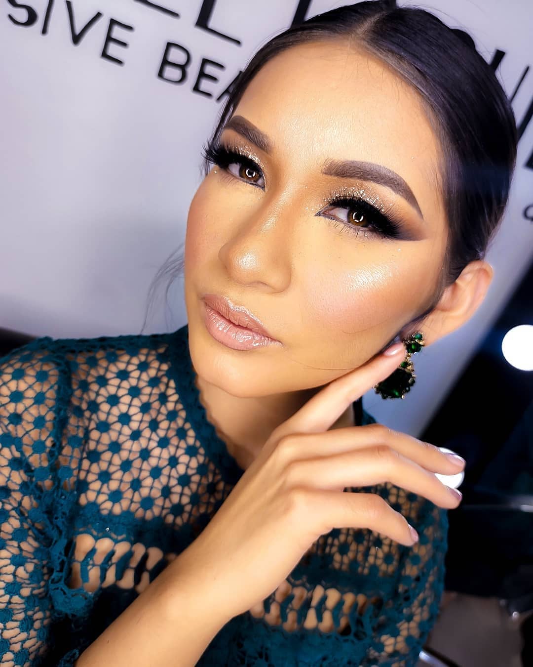 Beautiful & Sweet 💋 #makeupartistmarletaguilar #makeupideas #maquillajesocia...